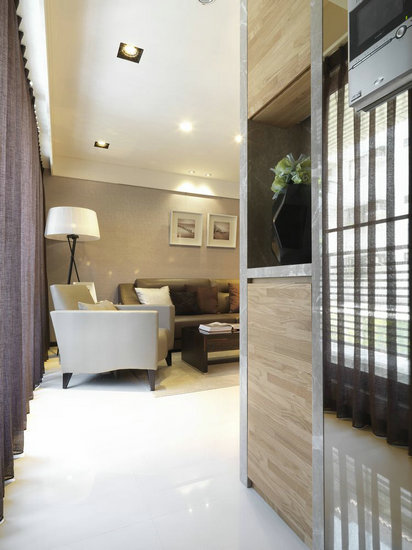 巧用鏡子設計的簡約風美家 開闊明亮不拘一格！