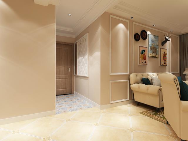 現(xiàn)代美式新房裝修設計 米白色色彩搭配非常吸引眼球