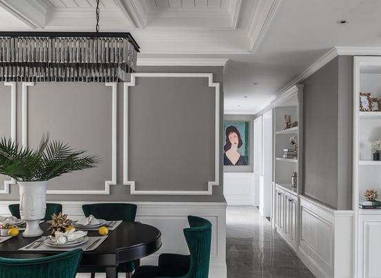 輕奢美式風(fēng)新房裝修設(shè)計 打造一家三口的幸福之家