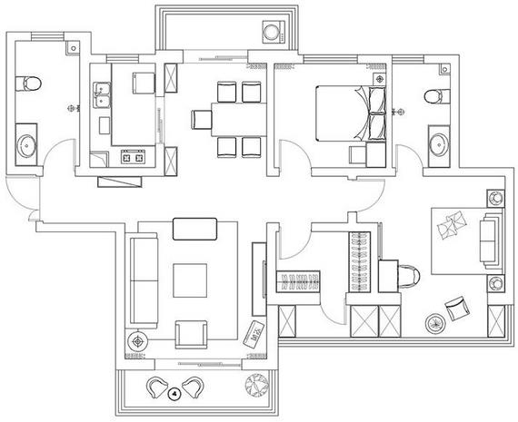 三室兩廳簡裝修價格是多少 90-100平三室兩廳半包裝修預(yù)算